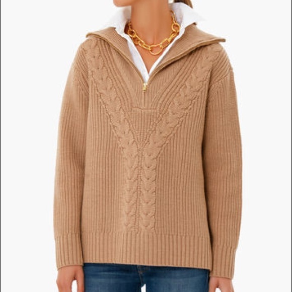 Tuckernuck Sweaters - Tuckernuck wool Estrella quarter zip sweater